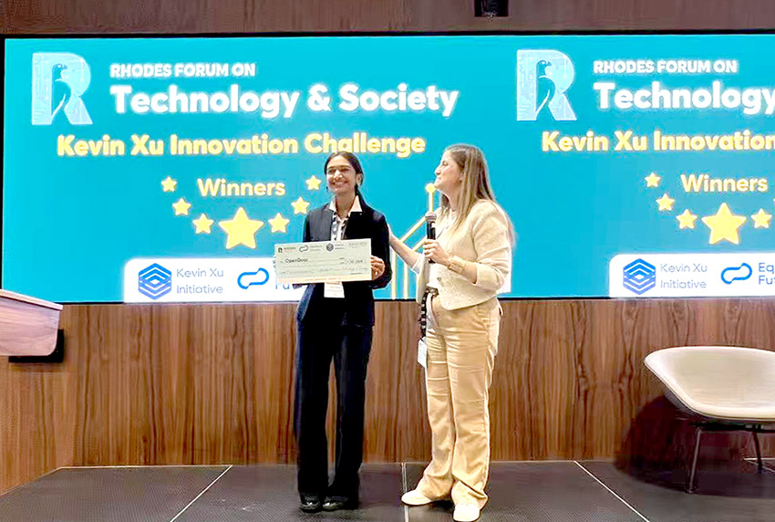 徐鵬創(chuàng)新挑戰(zhàn)賽獲勝項(xiàng)目OpenDoor：以AI構(gòu)建社會(huì)服務(wù)“連接器”